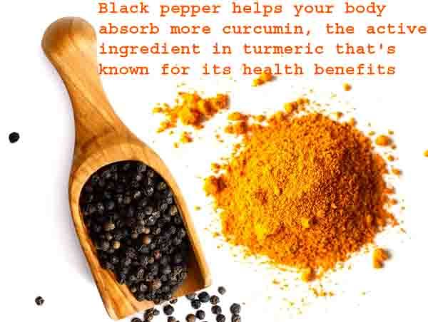 black pepper with turmeric benefits